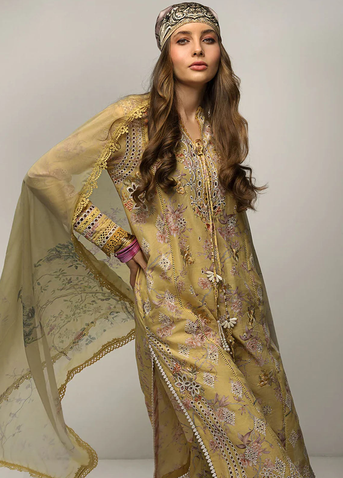 Sobia Nazir Unstitched Vital Lawn Collection 2023 Vol-2 4B