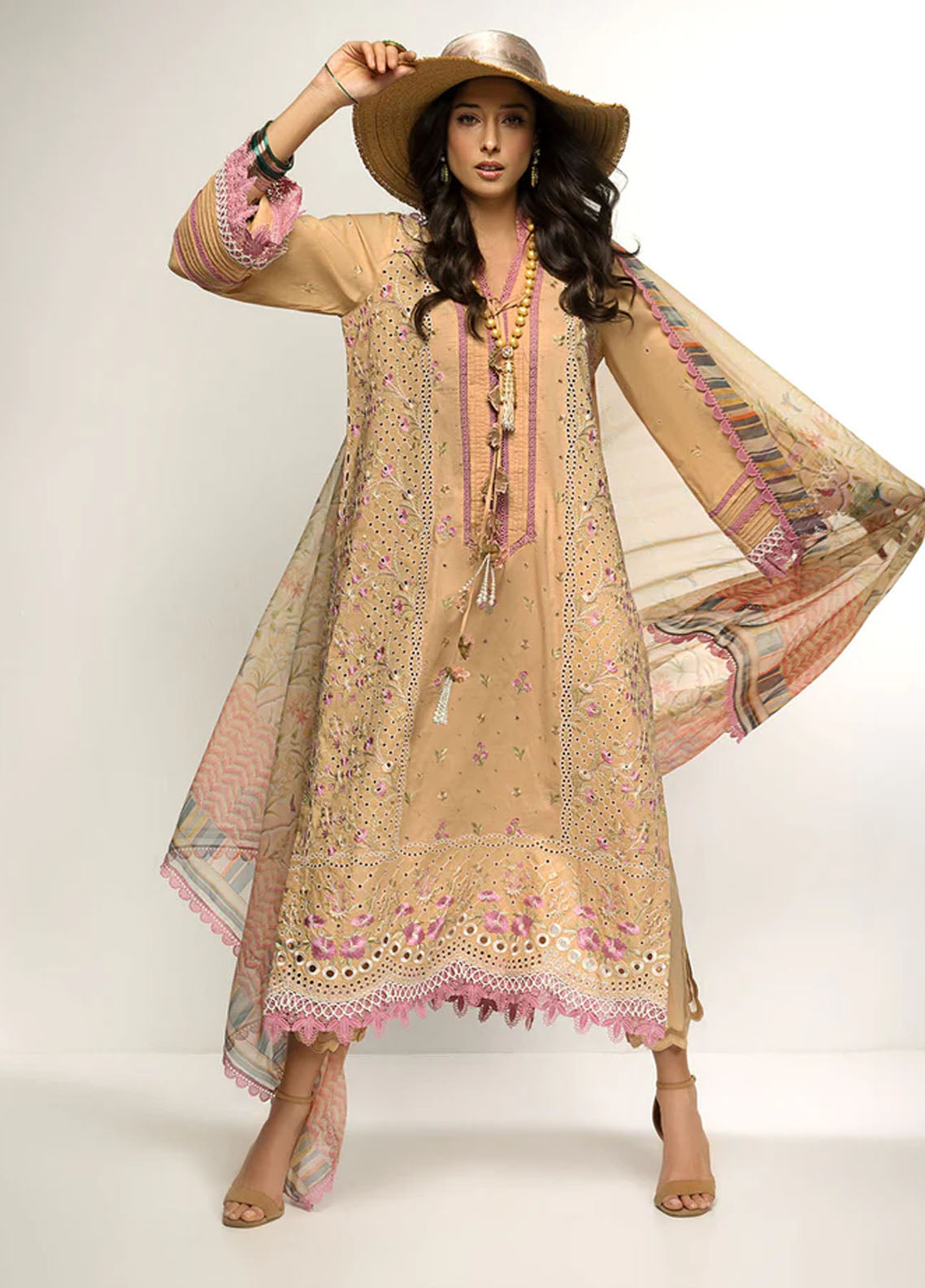 Sobia Nazir Unstitched Vital Lawn Collection 2023 Vol-2 9B