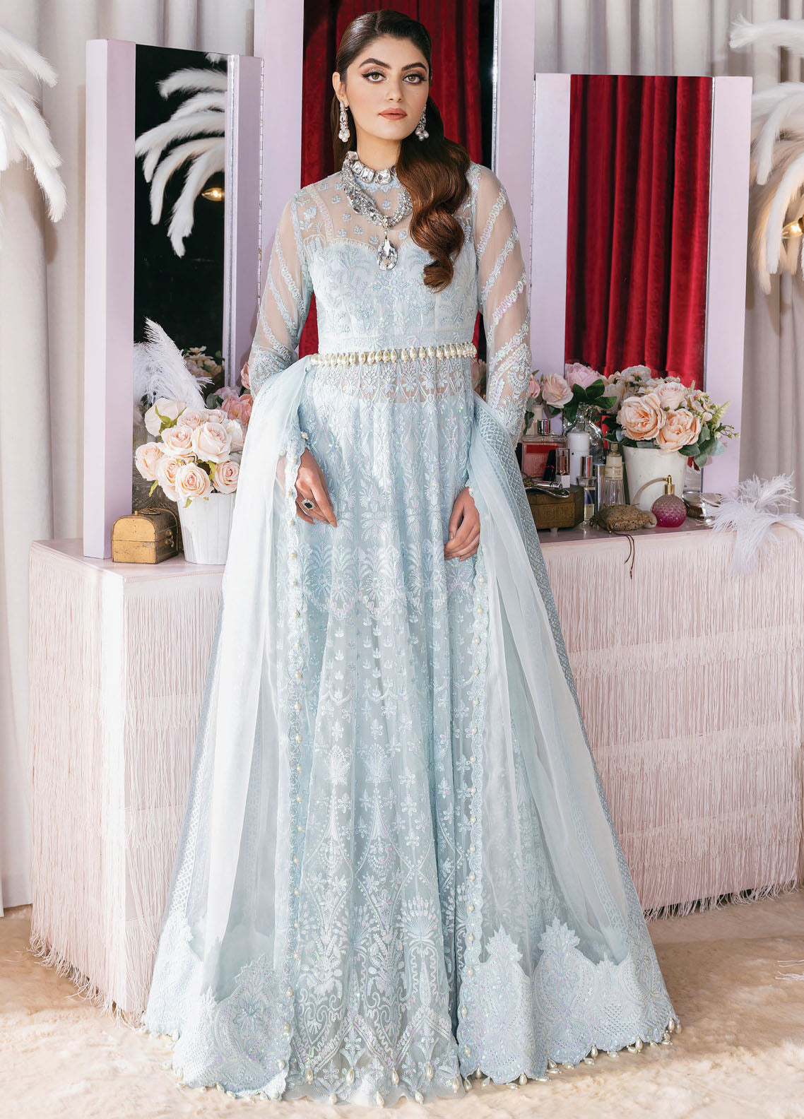 Starlet By Afrozeh Luxury Unstitched Collection 2023 ASOS-V1-10 Gossamer