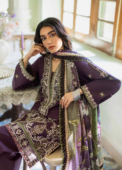 Sunehray Din By Seran Festive Unstitched Lawn Collection 2023 D-04 Raniya