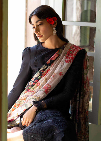 Sunehray Din By Seran Festive Unstitched Lawn Collection 2023 D-10 Khuwab