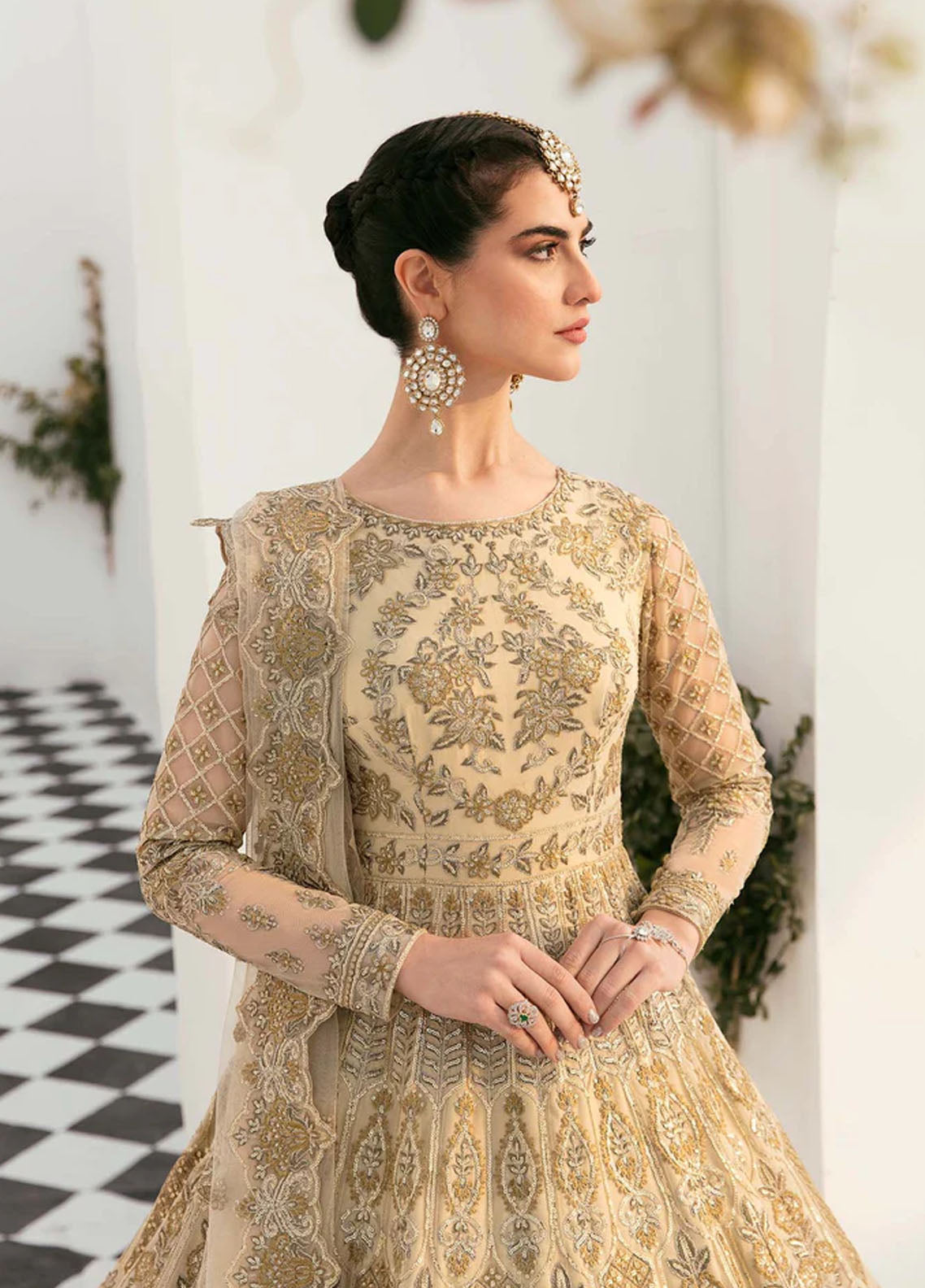 Sylvia By Akbar Aslam Luxury Wedding AA23S 1451