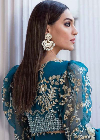 Tabassum Mughal Wedding Edition 2023 03 Aqua Beauty