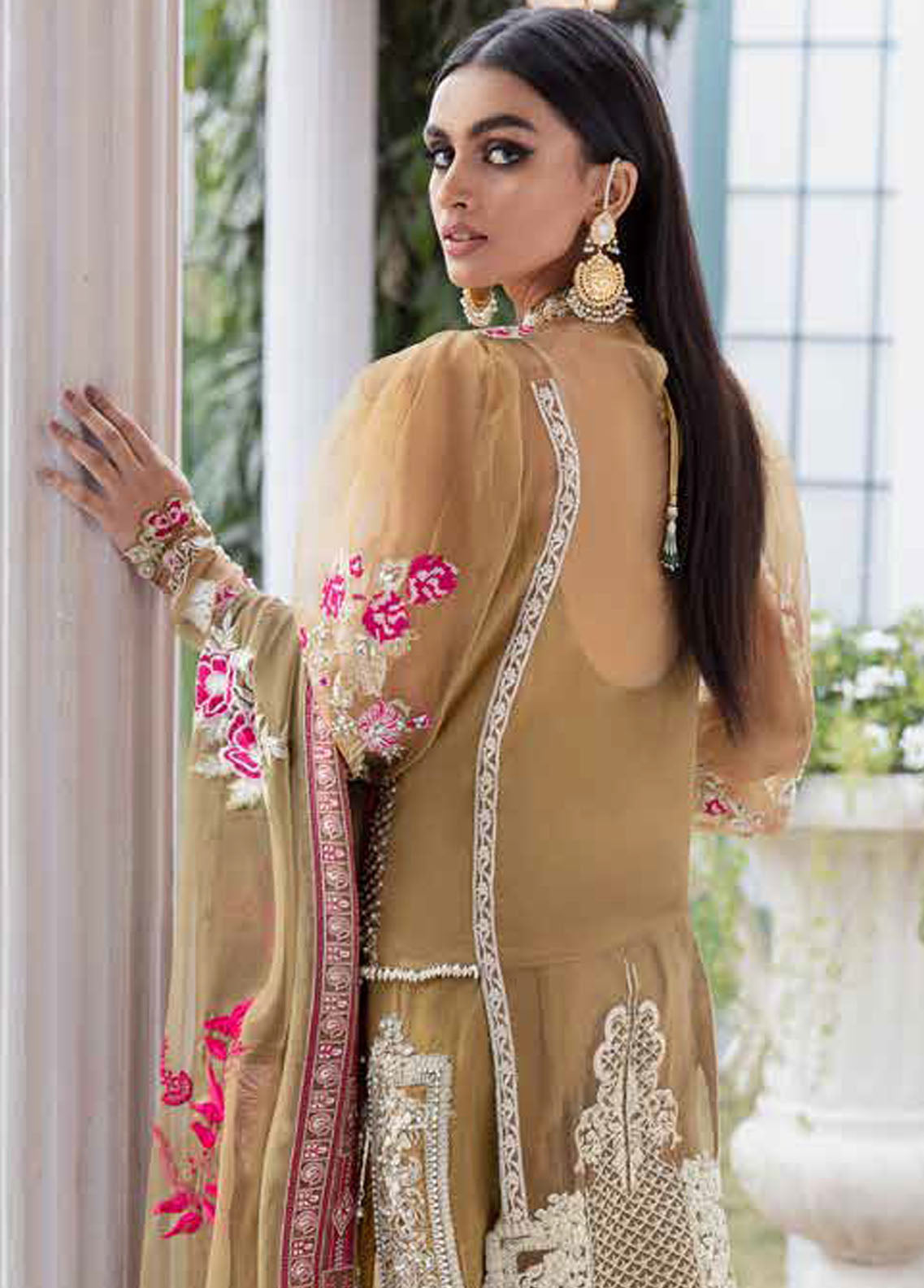 Tabassum Mughal Wedding Edition 2023 06 Bronze Mist