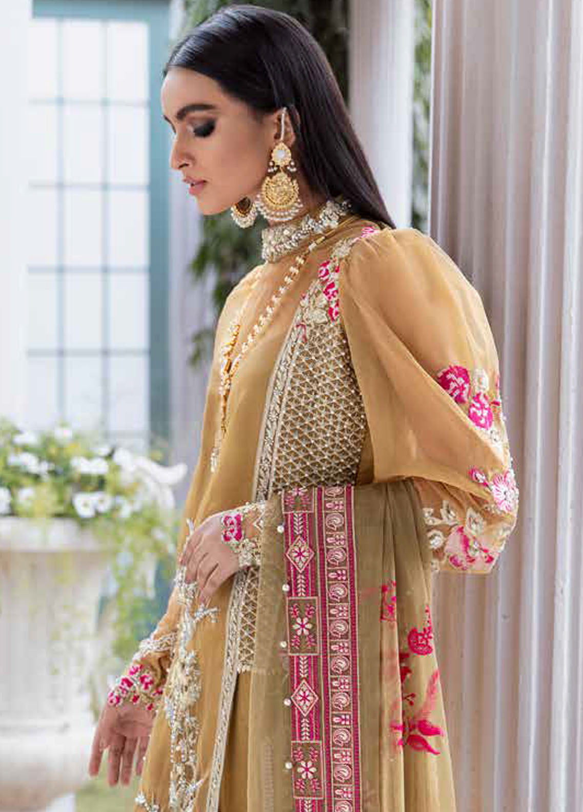 Tabassum Mughal Wedding Edition 2023 06 Bronze Mist