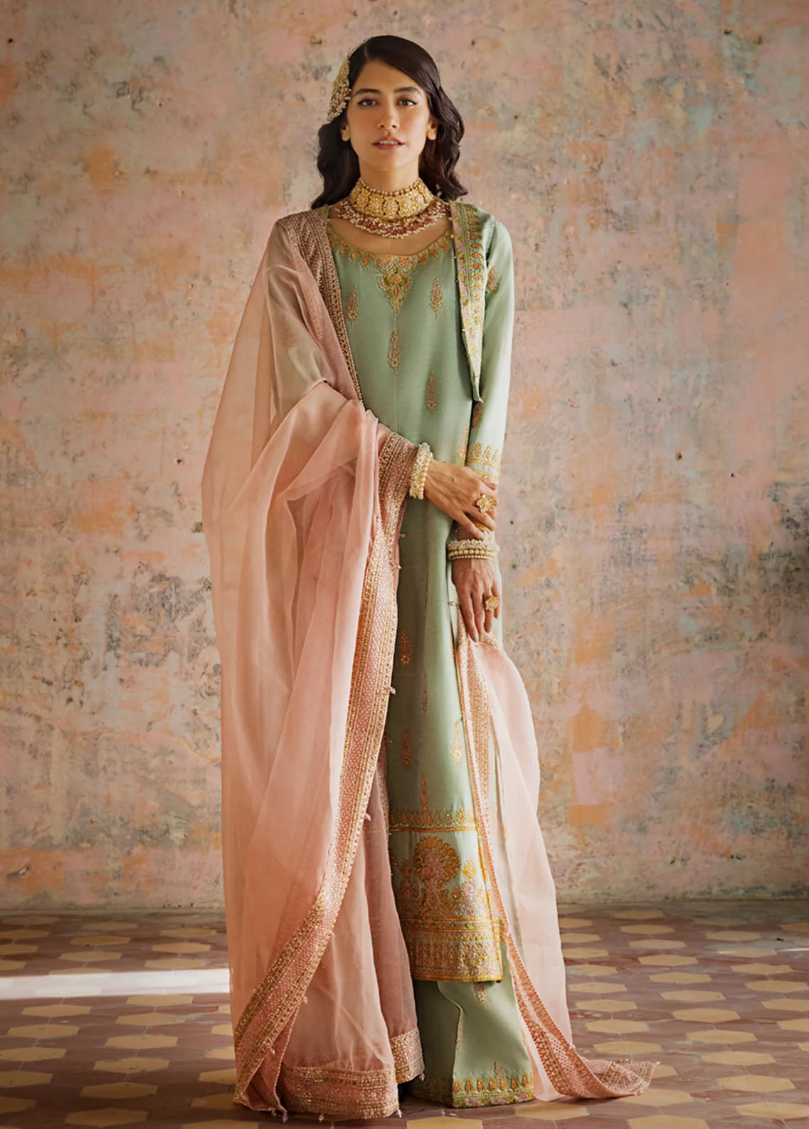 Umaima By Erum Khan Unstitched Eid Collection 2023 DARAKSHAN