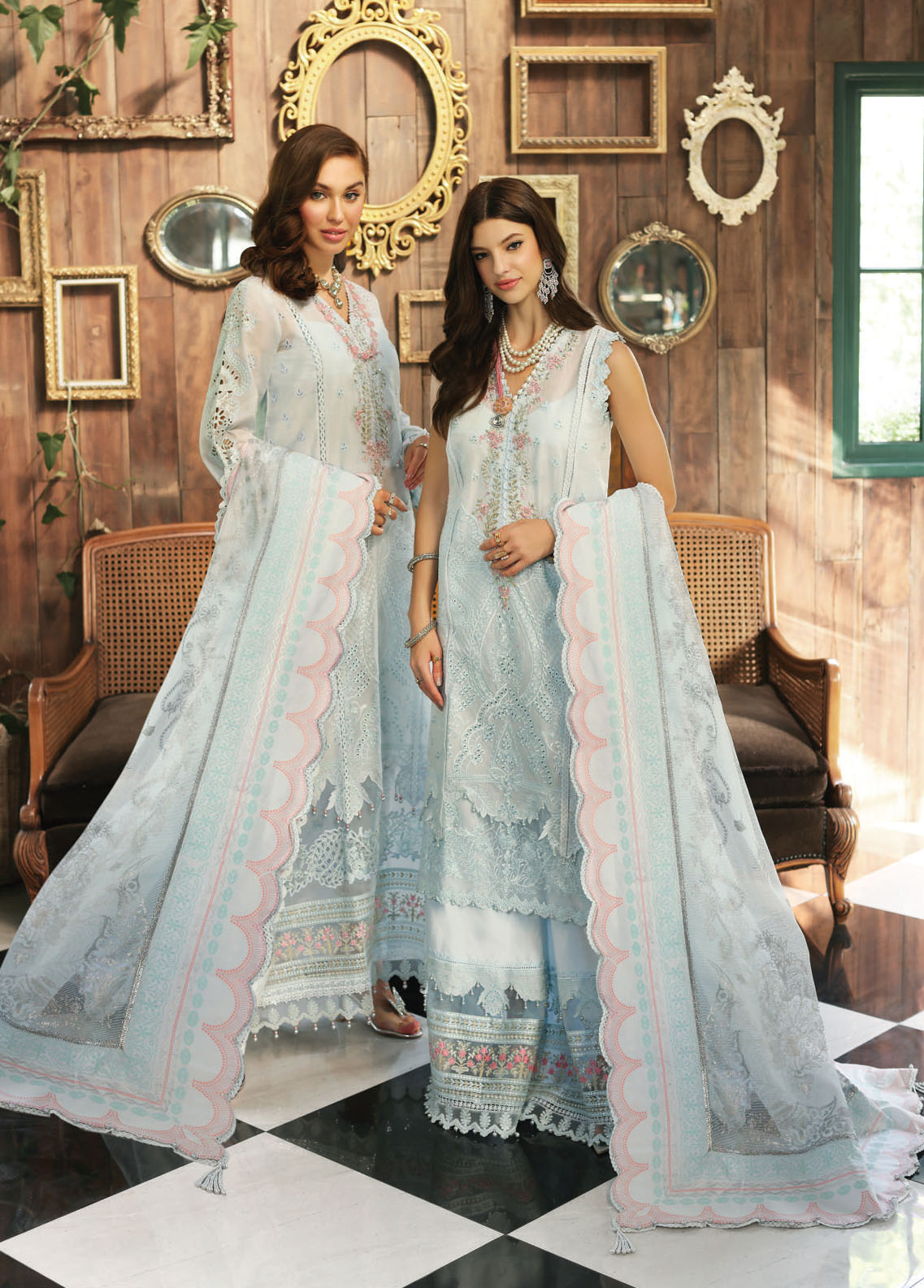 Noor by Saadia Asad Eid Handwork Lawn Collection 2023 D1