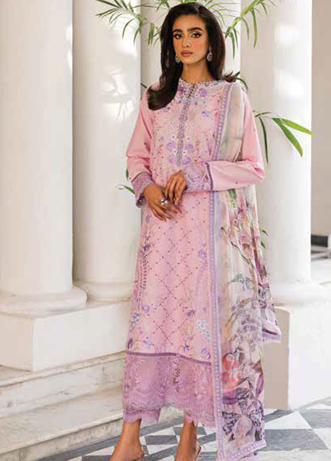 Wisteria By Roheenaz Spring Summer Collection 2023 RUNSS23025A Cyra