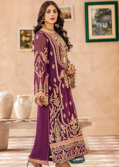 Zainab By Mashq Unstitched Collection 2023 QFD-0065 Beauty Marked