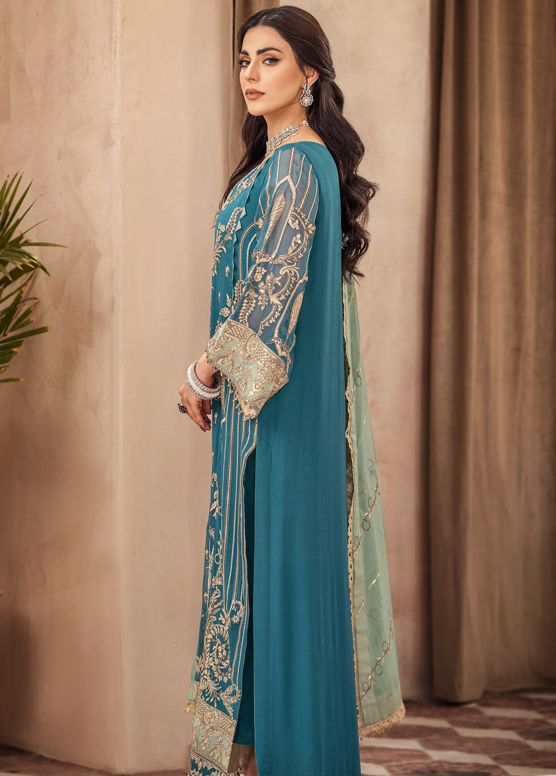 Zainab By Mashq Unstitched Collection 2023 QFD-0066 Cynical