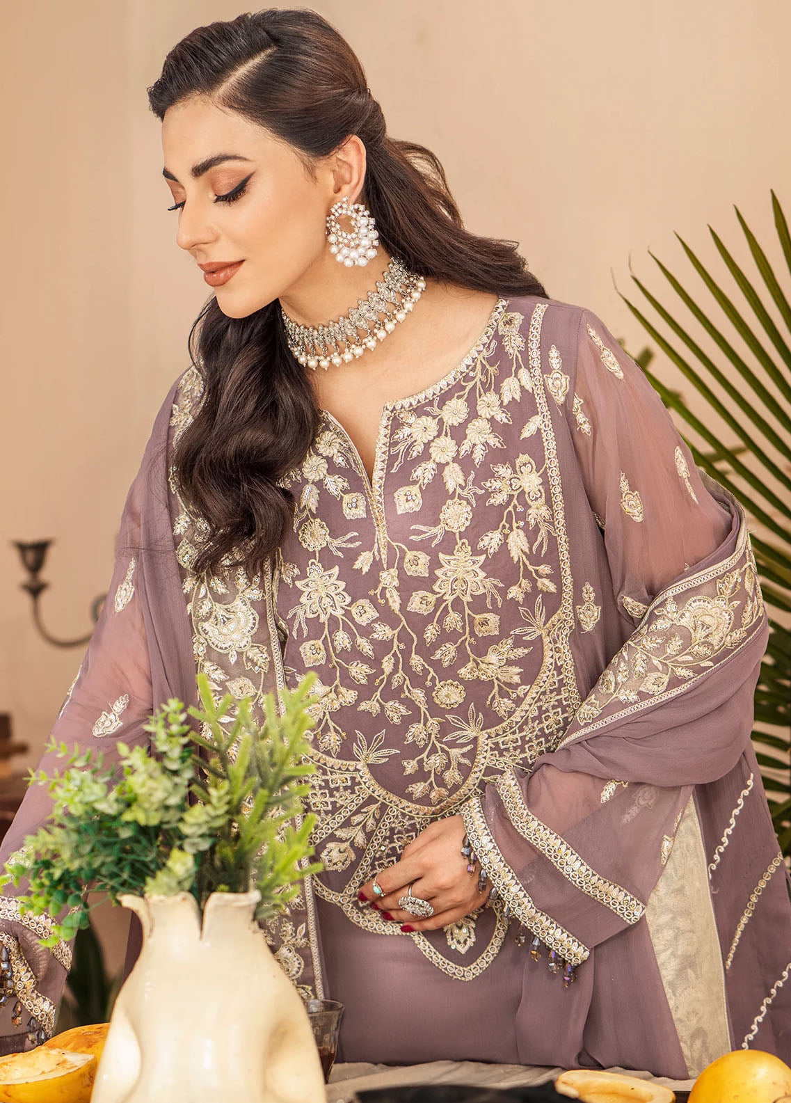 Zainab By Mashq Unstitched Collection 2023 QFD-0067 Nimble