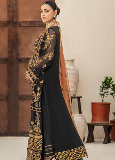 Zainab By Mashq Unstitched Collection 2023 QFD-0070 Evening Aura