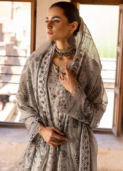 Zarkis By Riaz Arts Mother Printed Chikankari Collection D-06