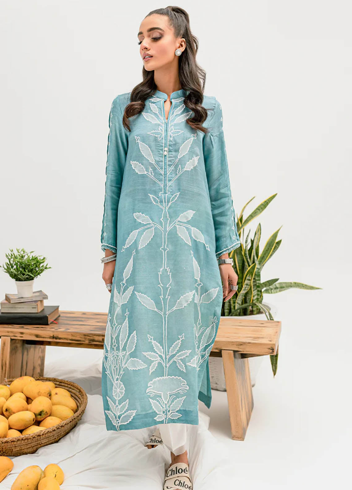 Zoya & Fatima Pret Raw Silk 2 Piece Suit ZOF23P Livia