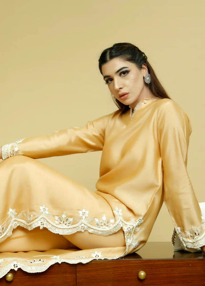 Zoya & Fatima Pret Raw Silk 2 Piece Suit ZOF23P Macizo