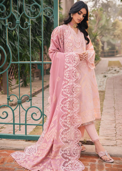 Maya By Nureh Embroidered Lawn Suits Unstitched 3 Piece NU23M NJ-49 - Summer Collection